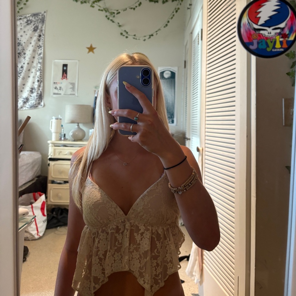 Urban Outfitters Lace Tank Top